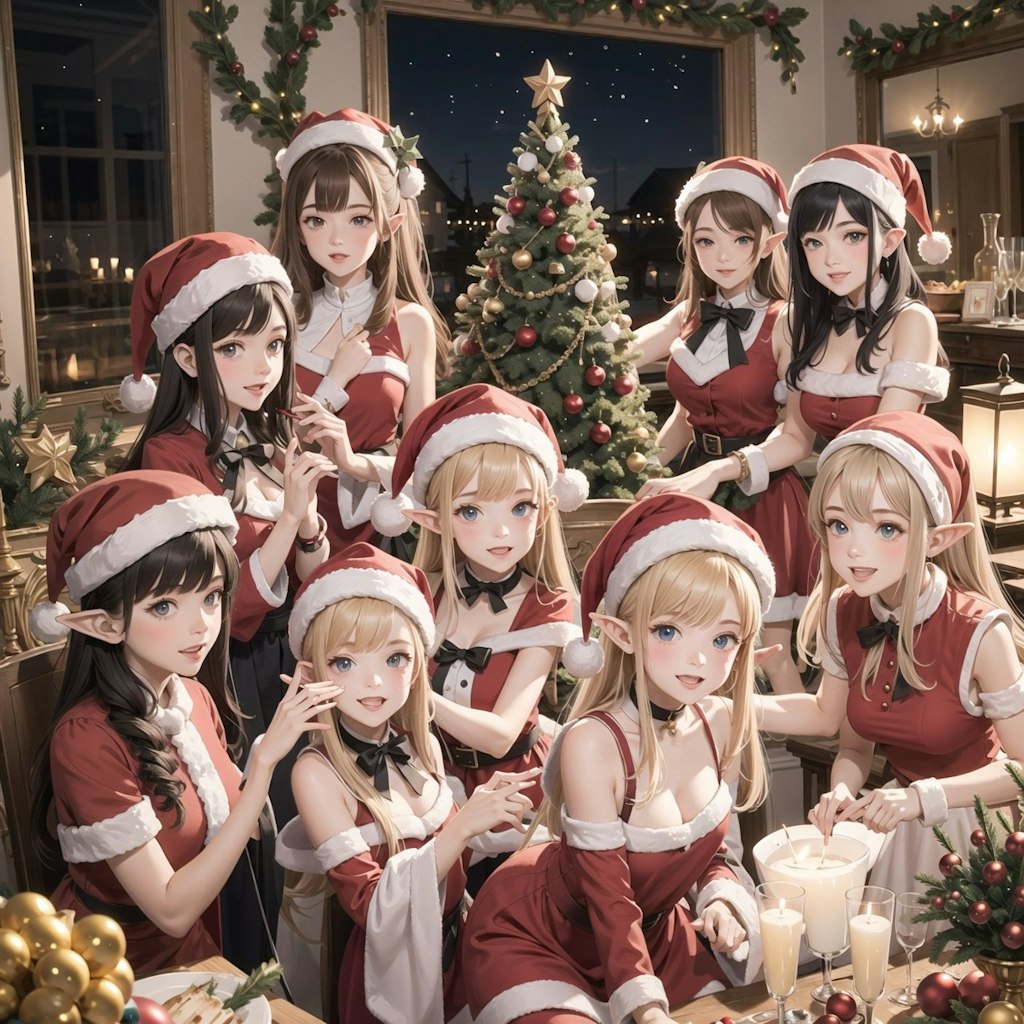 エルフのクリスマスパーティー