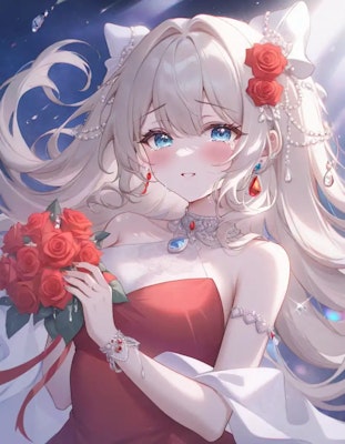赤薔薇の女神の涙2