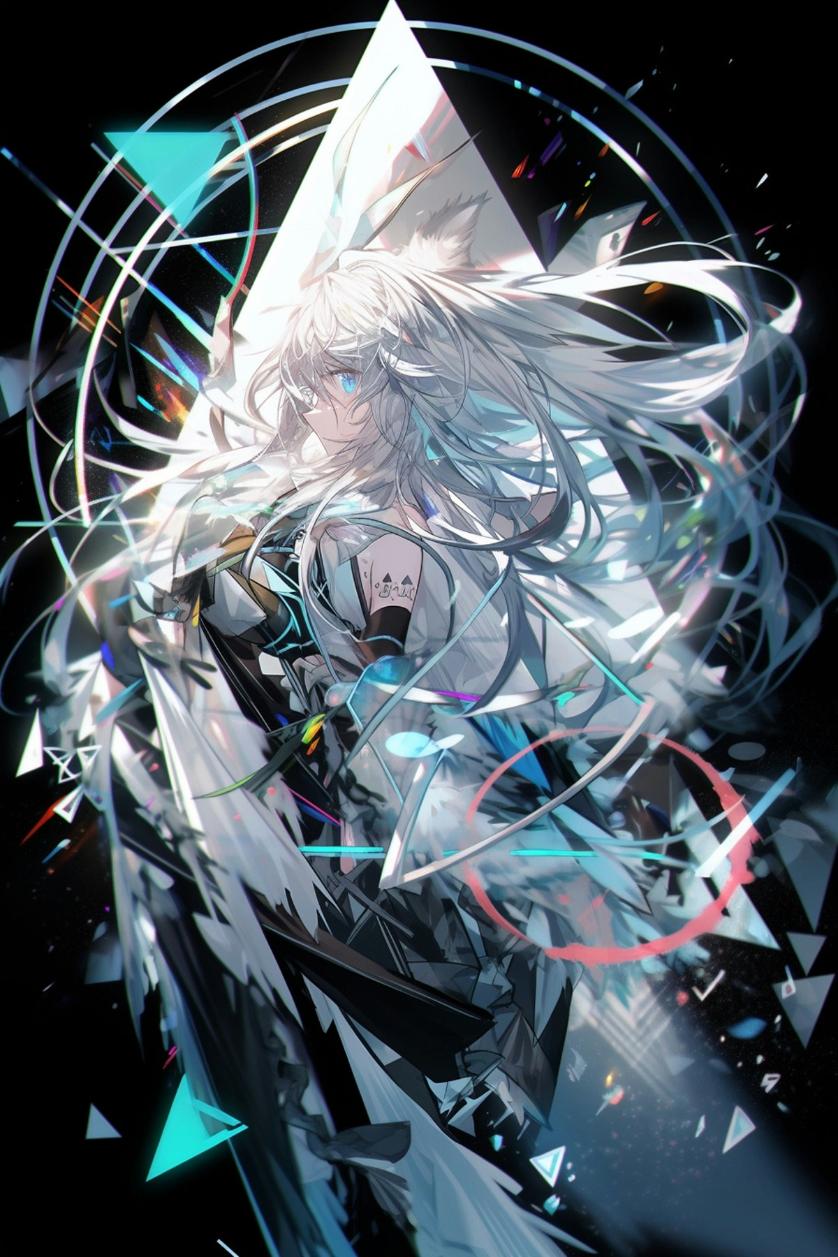 銀羽 | chichi-pui（ちちぷい）AIイラスト専用の投稿サイト