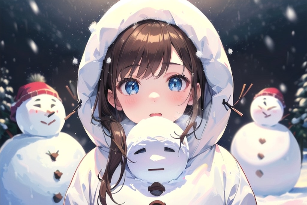 雪だるま(？！)