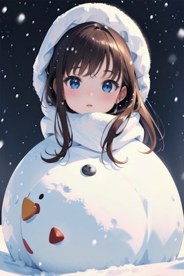 雪だるま(？！)