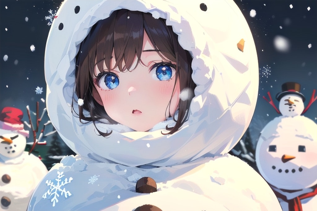 雪だるま(？！)