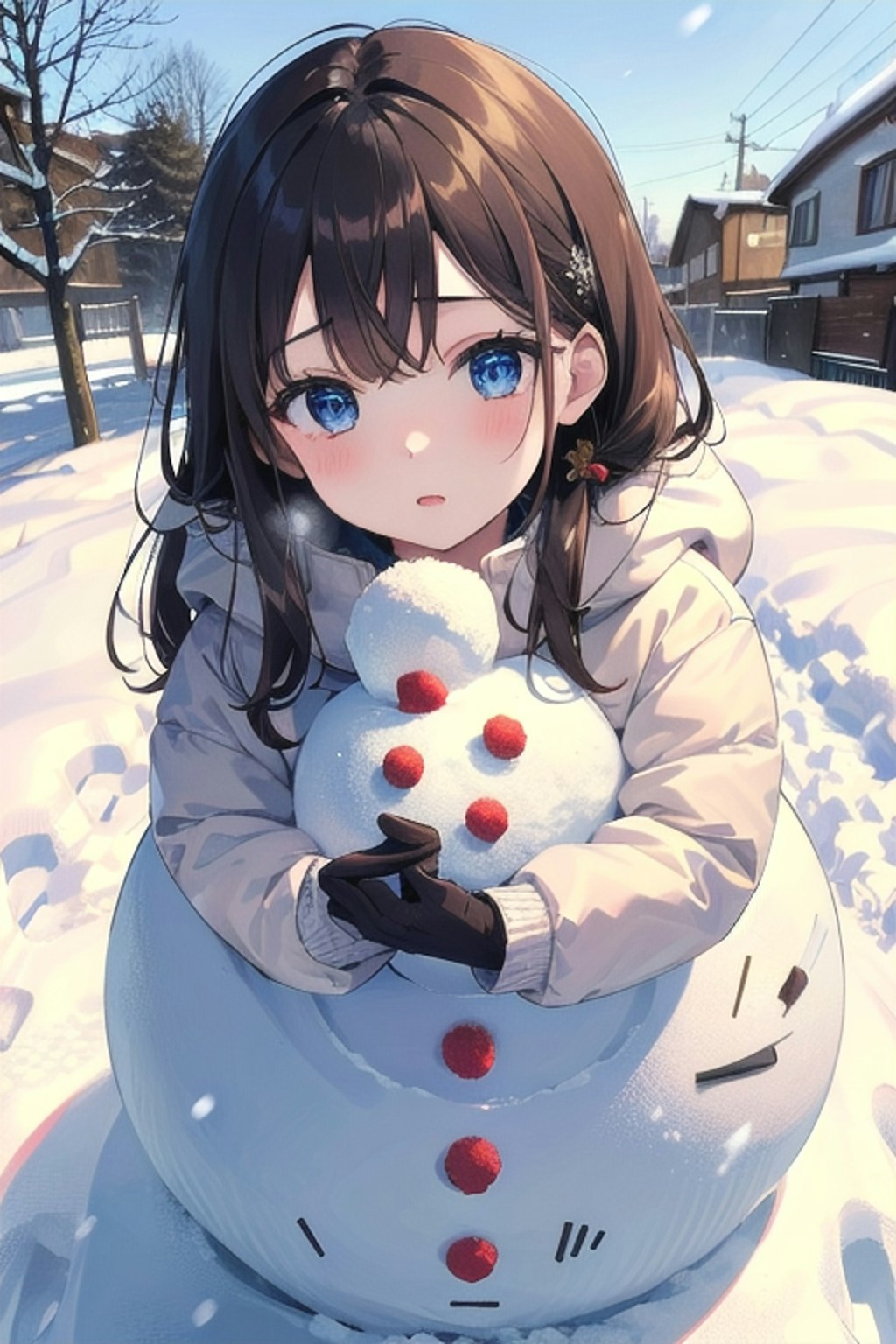 雪だるま(？！)