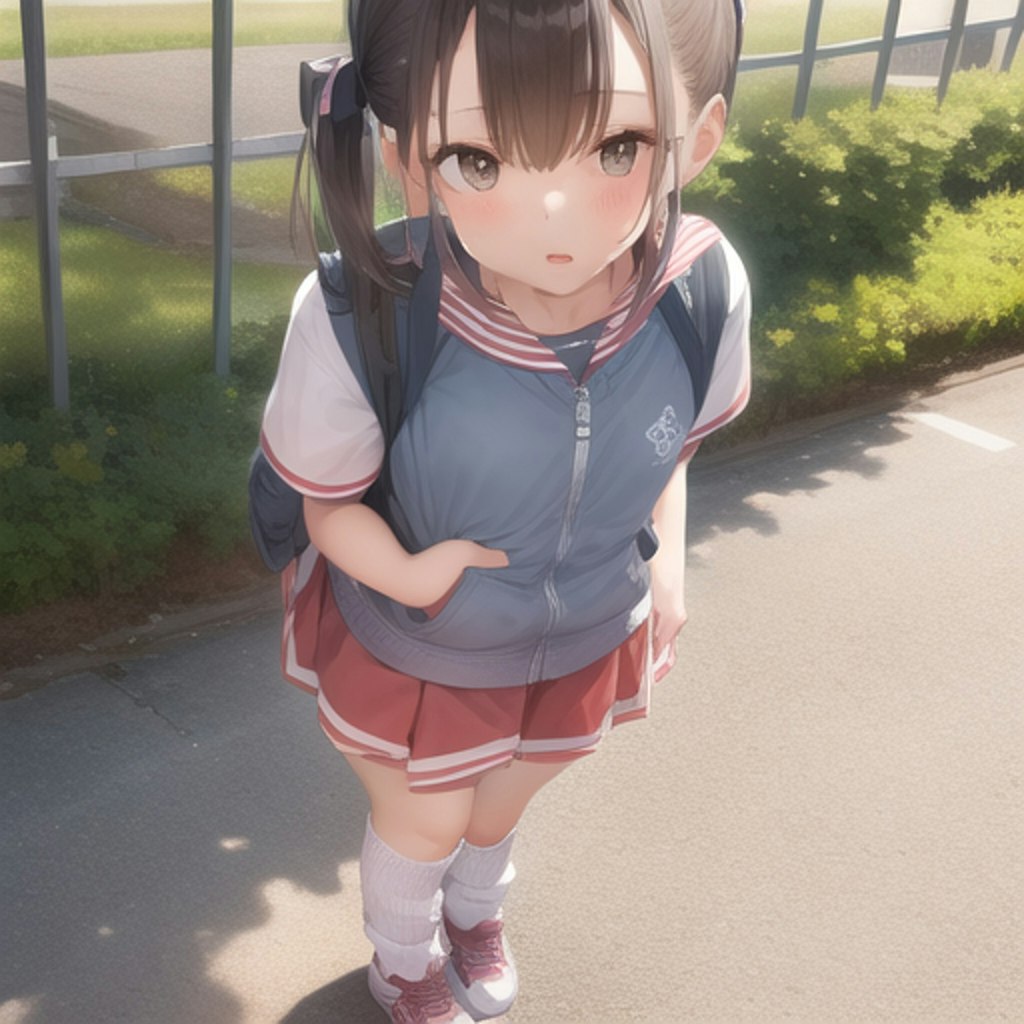 ルーズソックスの女の子（〇Ｓ学生）