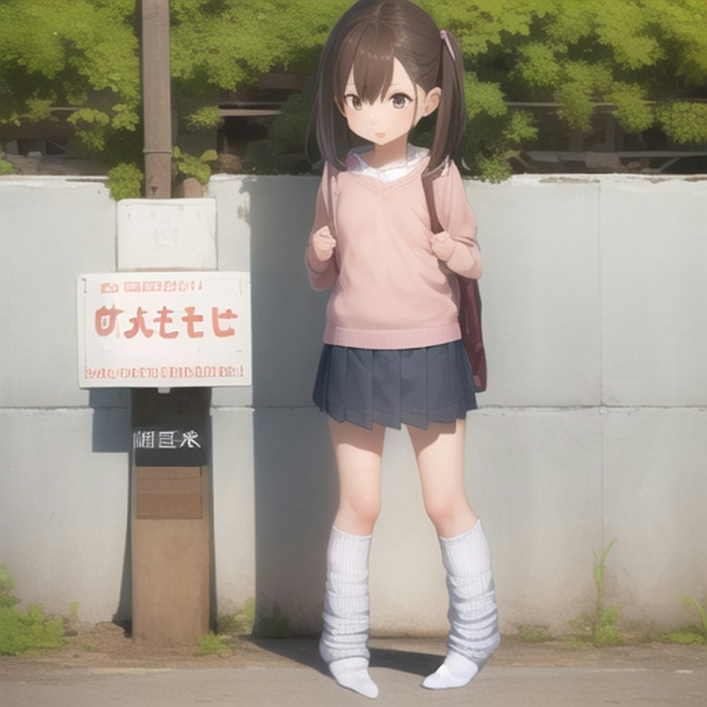 ルーズソックスの女の子（〇Ｓ学生）