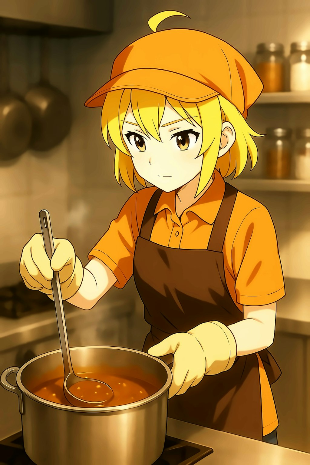 何かが……