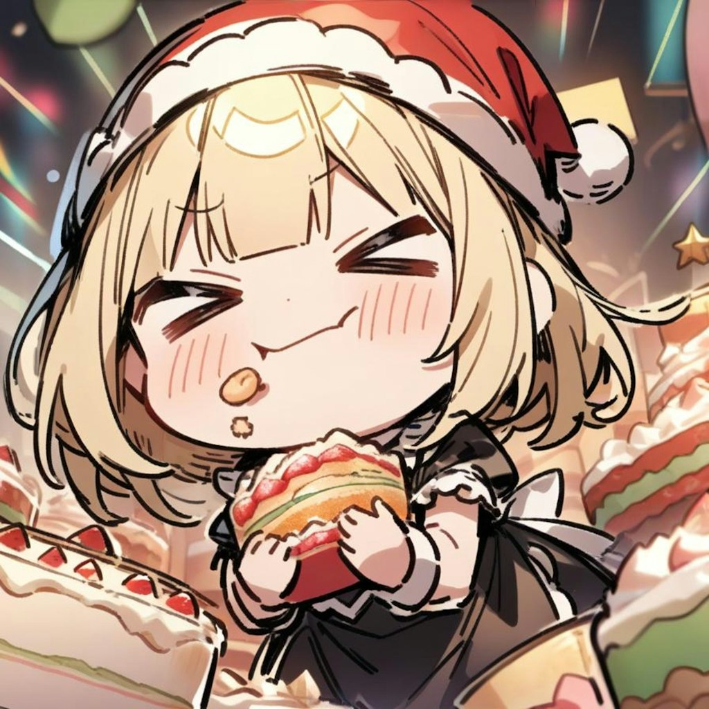 🎄パラダイス オブ おケーキしちゃう系メイドちゃん(フライング気味)🎄