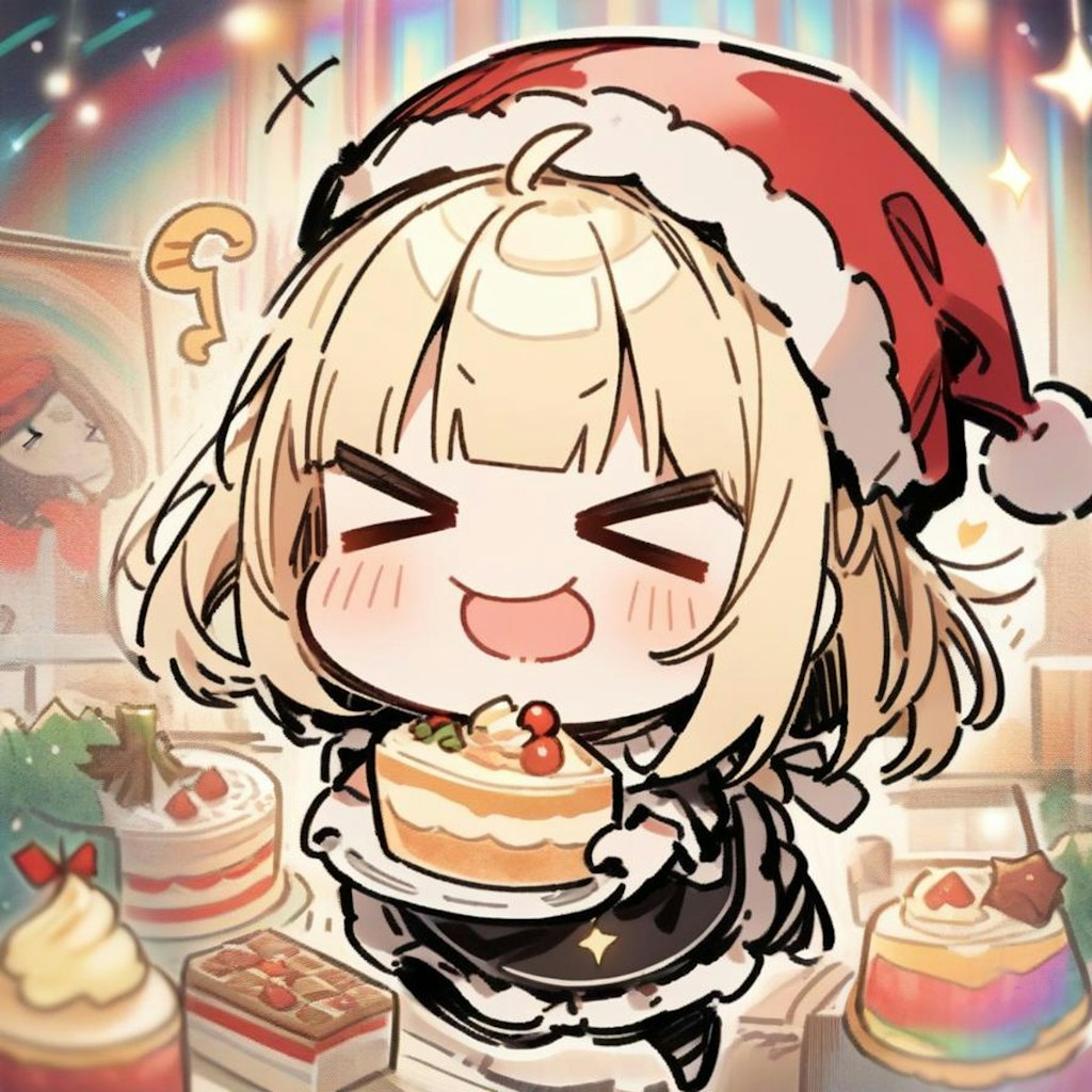 🎄パラダイス オブ おケーキしちゃう系メイドちゃん(フライング気味)🎄