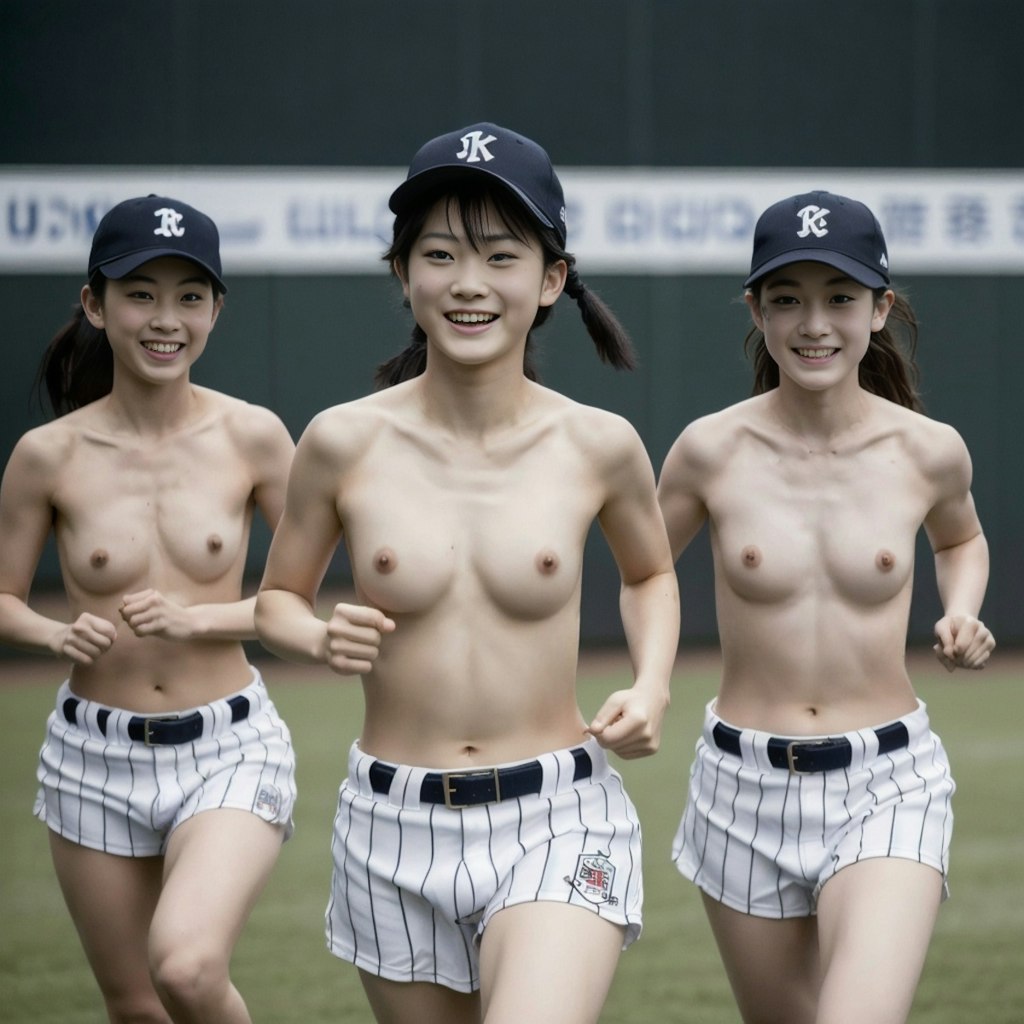 topless baseball