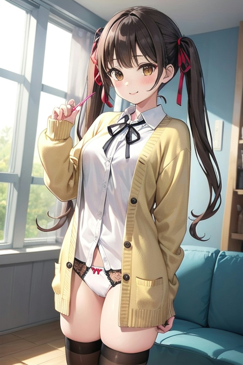 School twintails girl