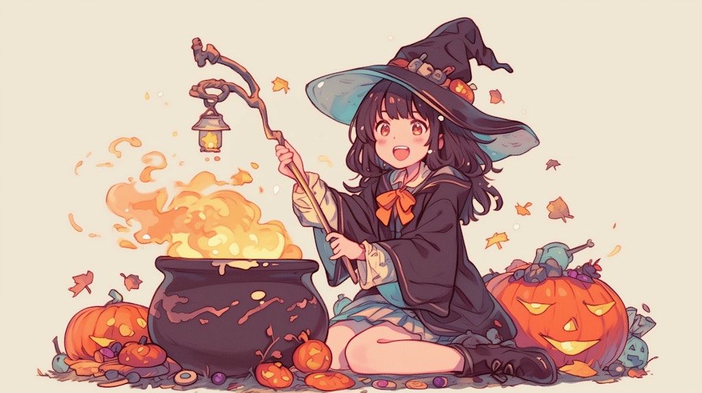 ハロウィンパーティー準備