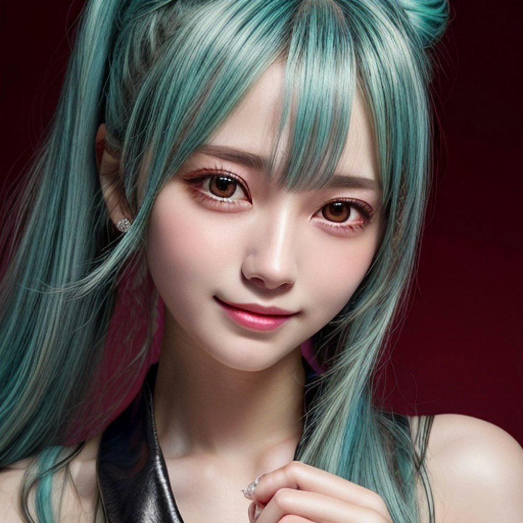 AIコスプレ（初音ミク）