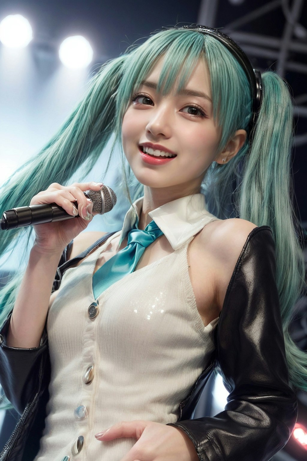 AIコスプレ（初音ミク）