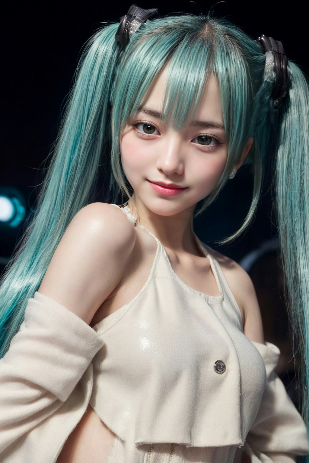 AIコスプレ（初音ミク）