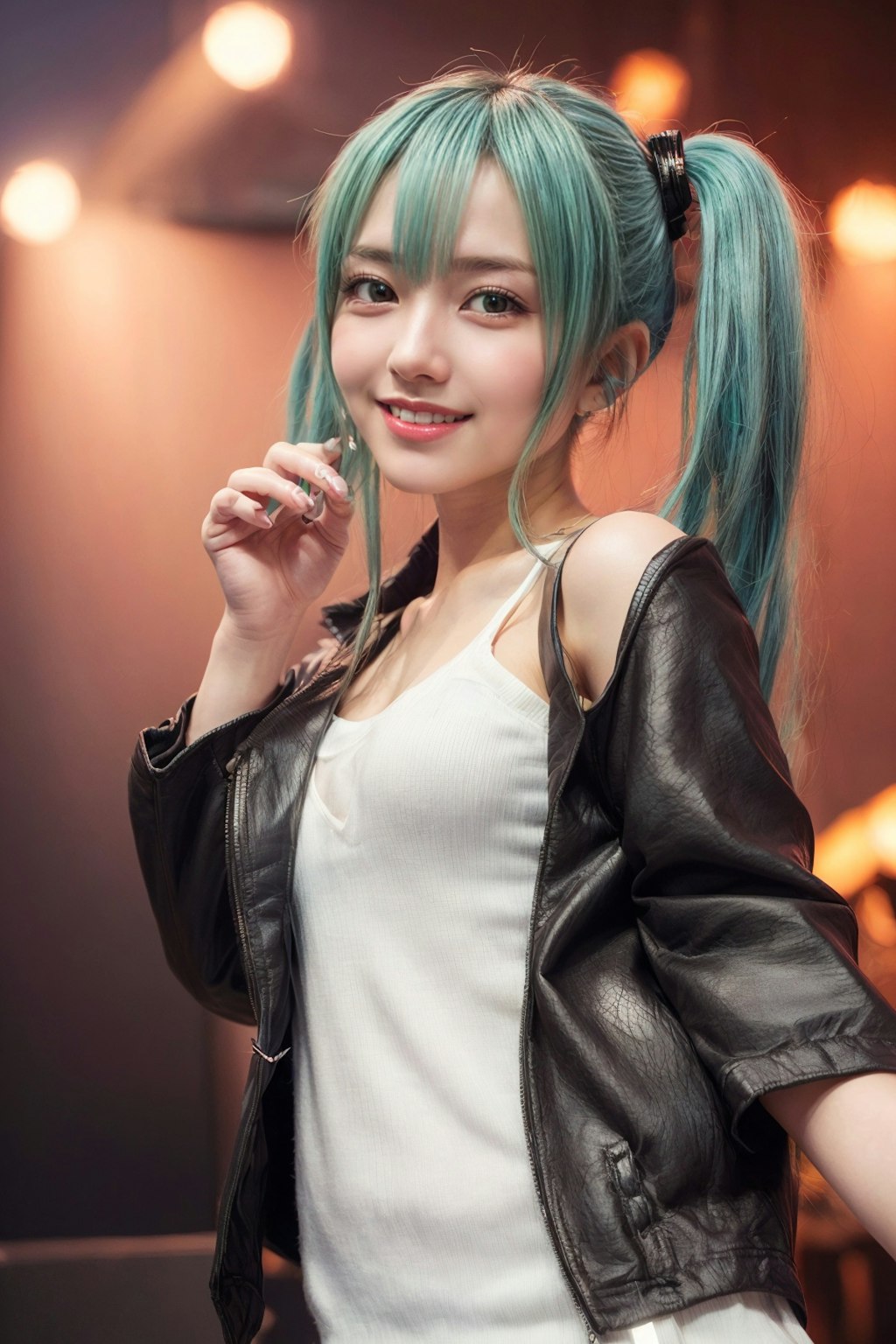 AIコスプレ（初音ミク）