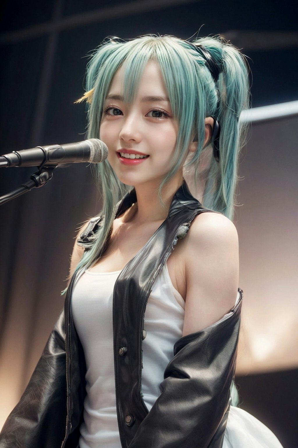 AIコスプレ（初音ミク）