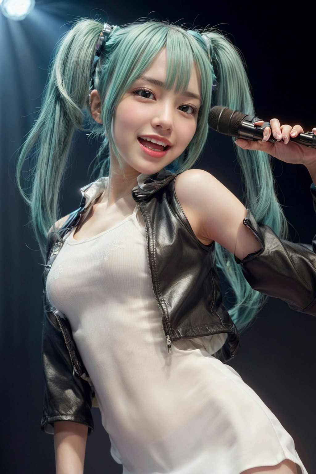 AIコスプレ（初音ミク）