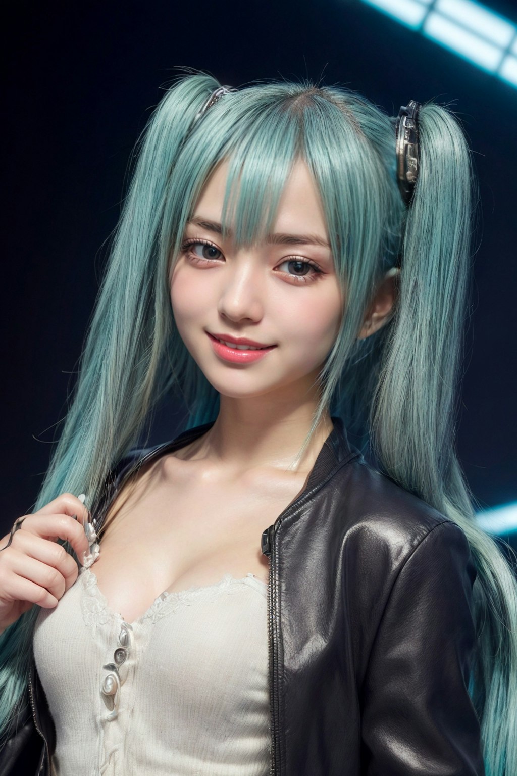 AIコスプレ（初音ミク）