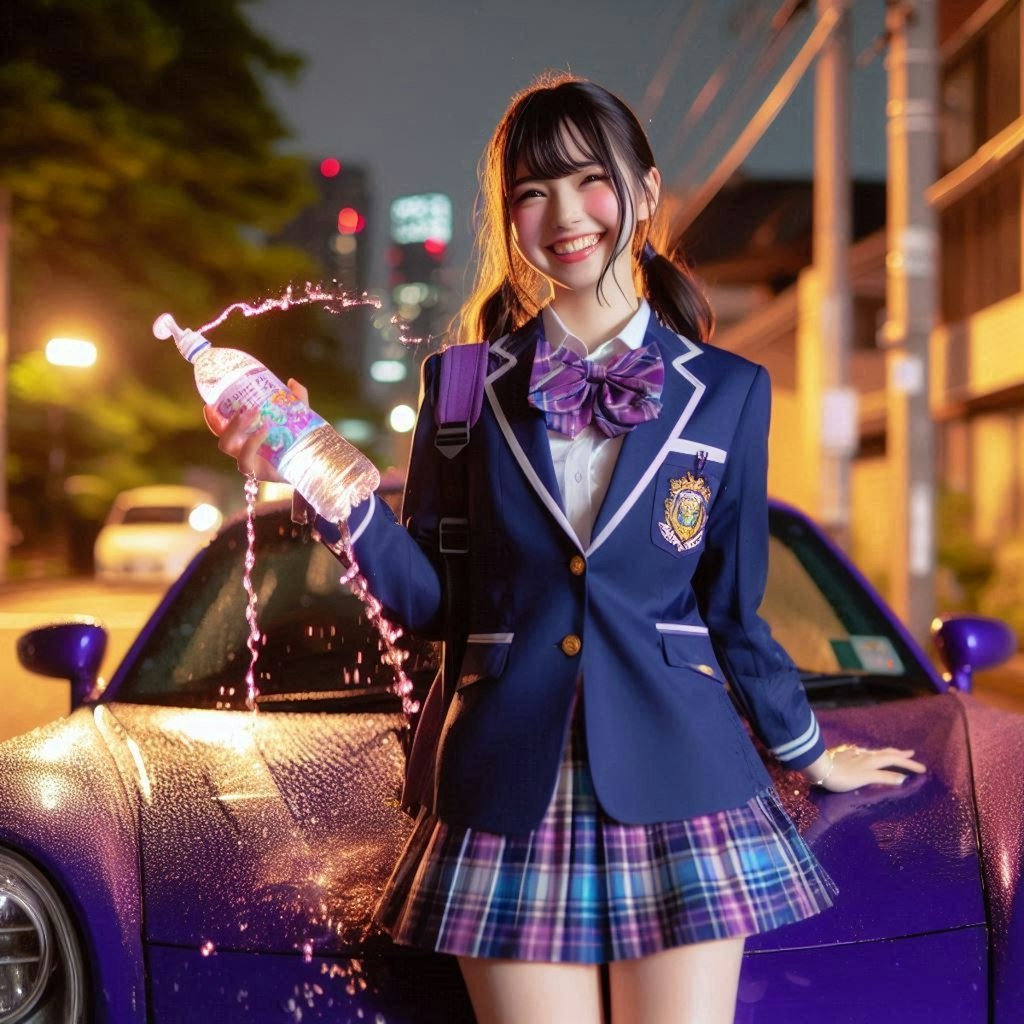 洗車アイドル