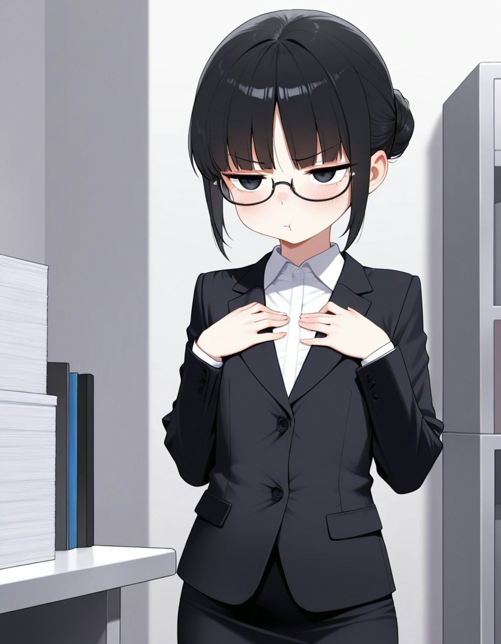 貧乳OL