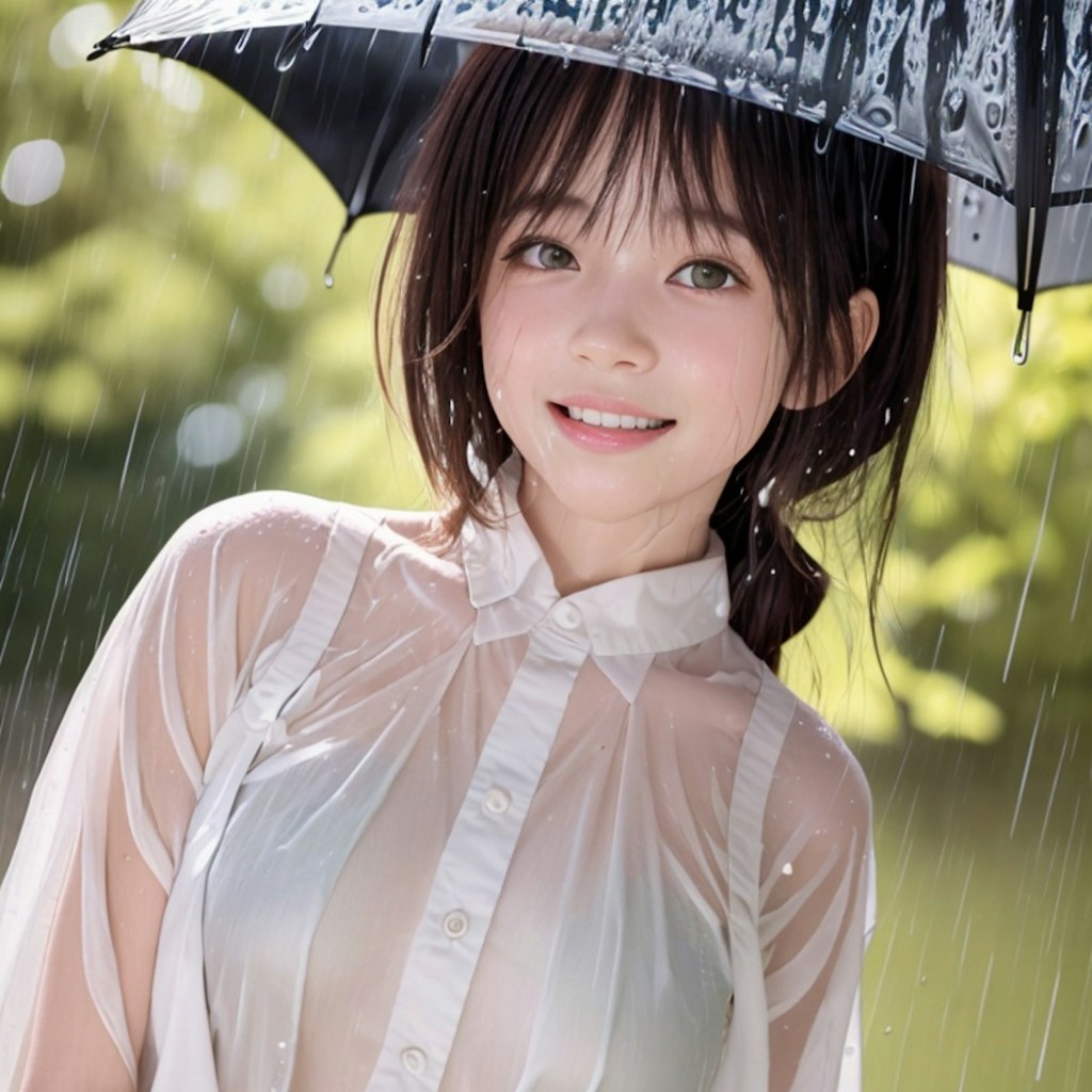 雨？嫌いじゃないわ