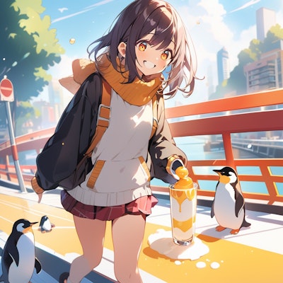 4月25日はペンギンの日で歩道橋の日で拾得物の日でしあわせニッコリ食で健康長寿の日でプリンの日です