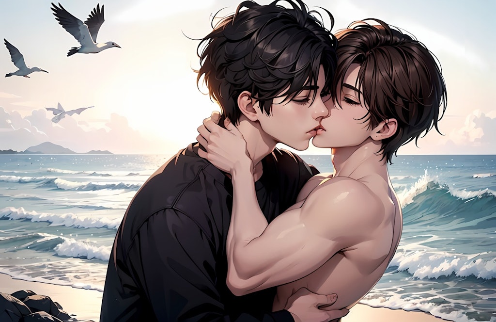 Boys’ Love at the beach 2