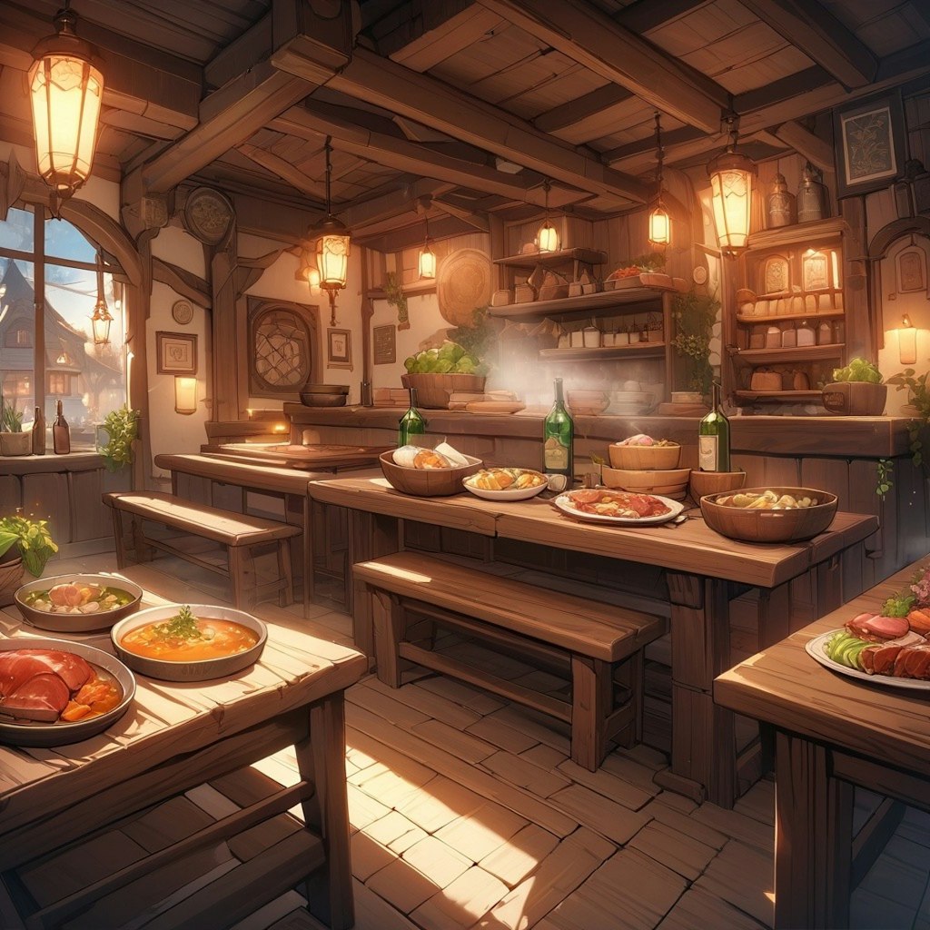 異世界食堂 背景画