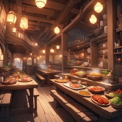 異世界食堂 背景画
