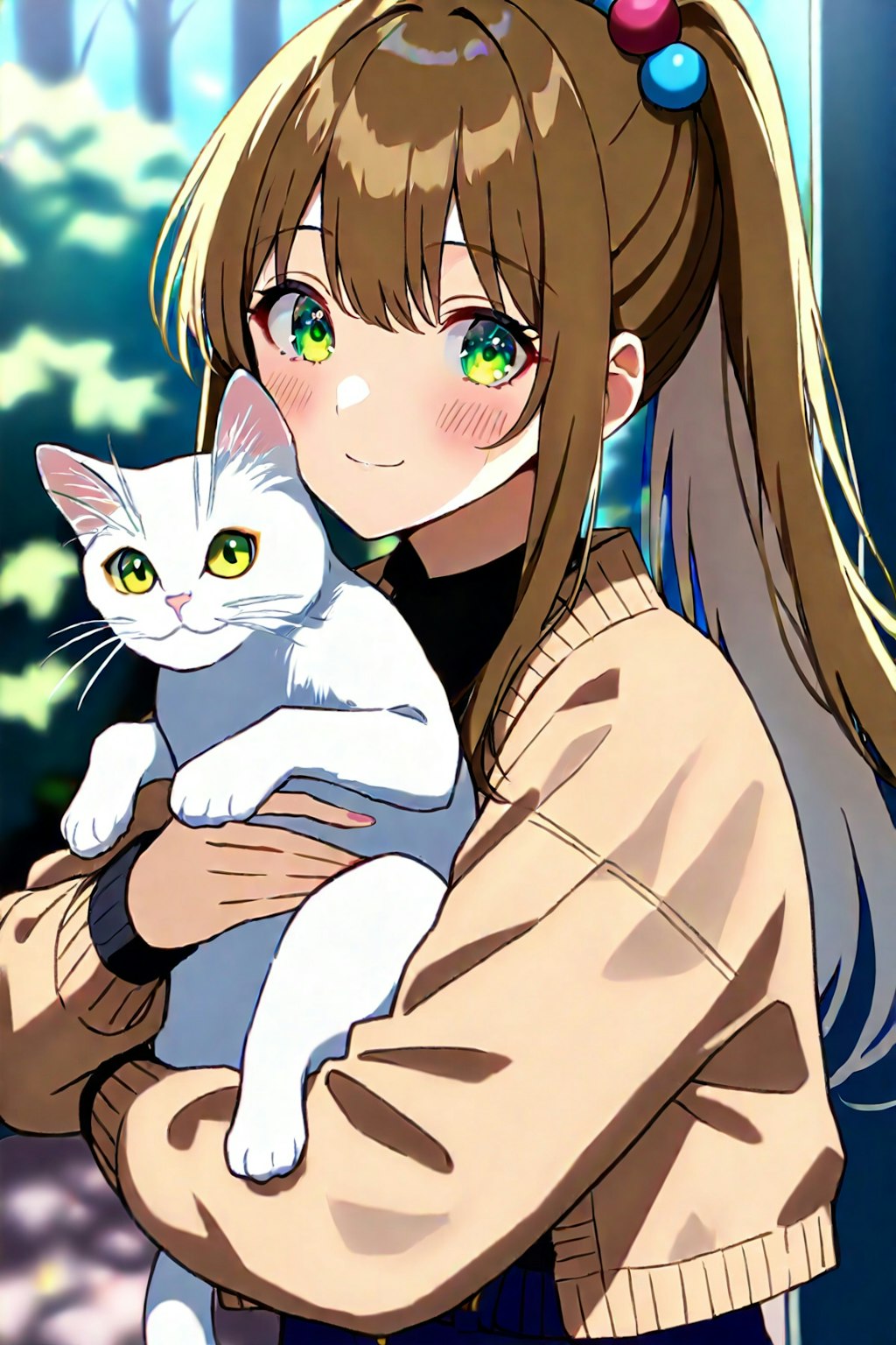 猫と少女