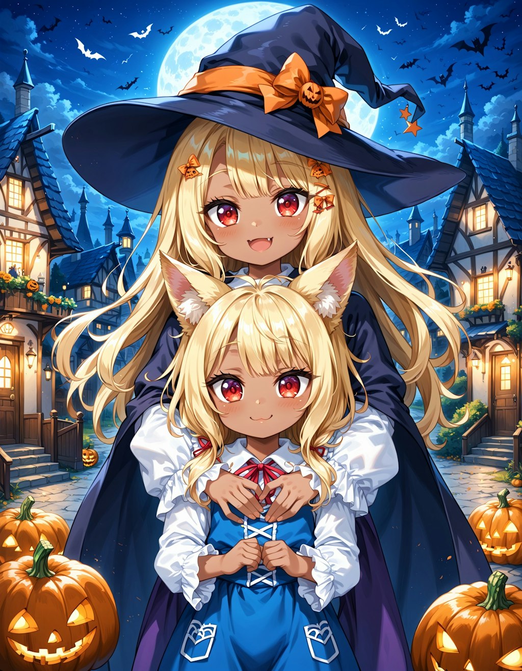 ハロウィン狐娘