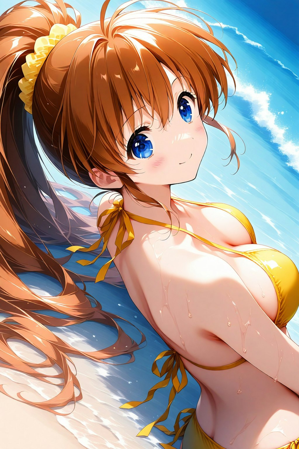 黄色い桃はいかが？