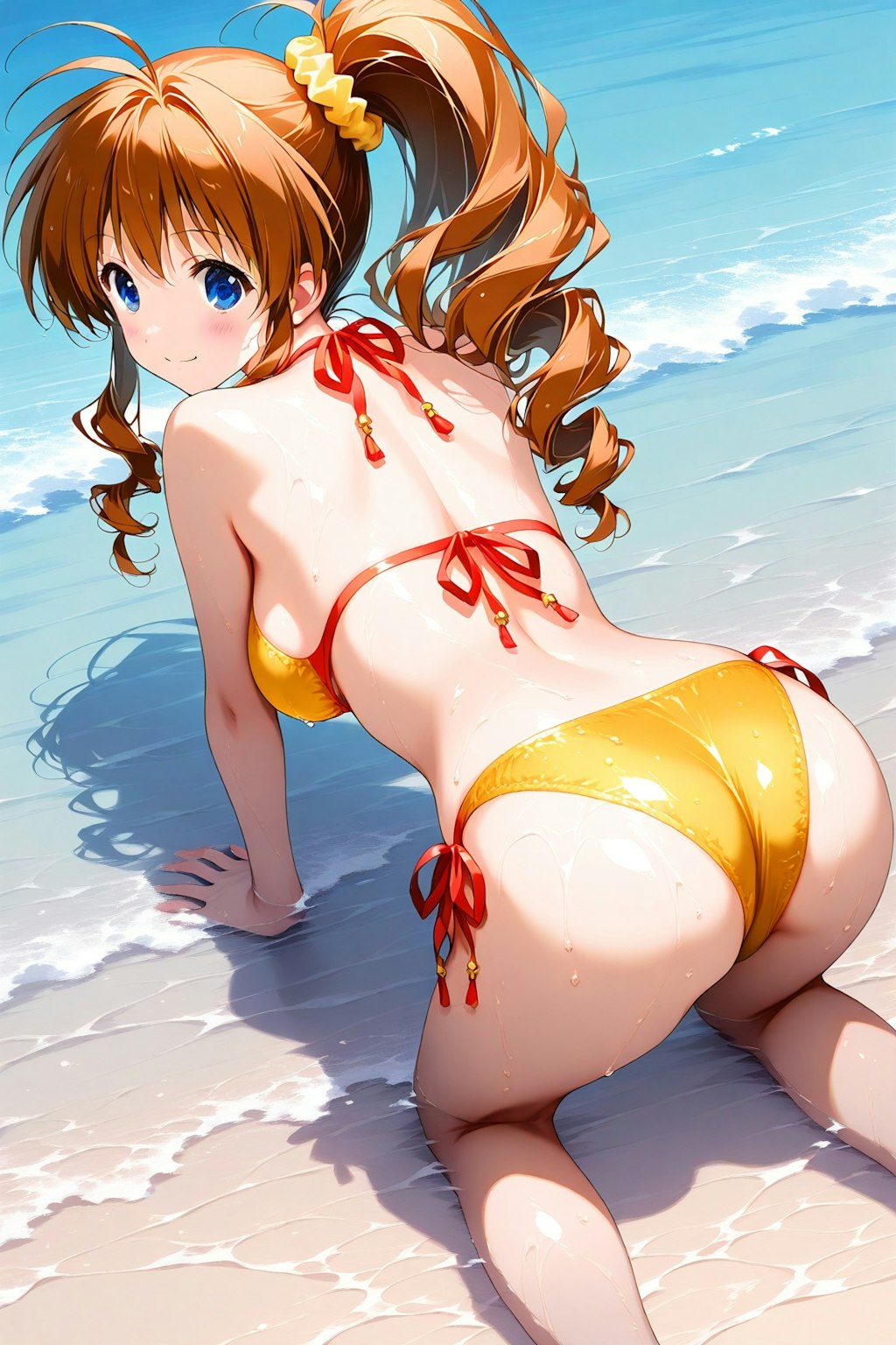 黄色い桃はいかが？