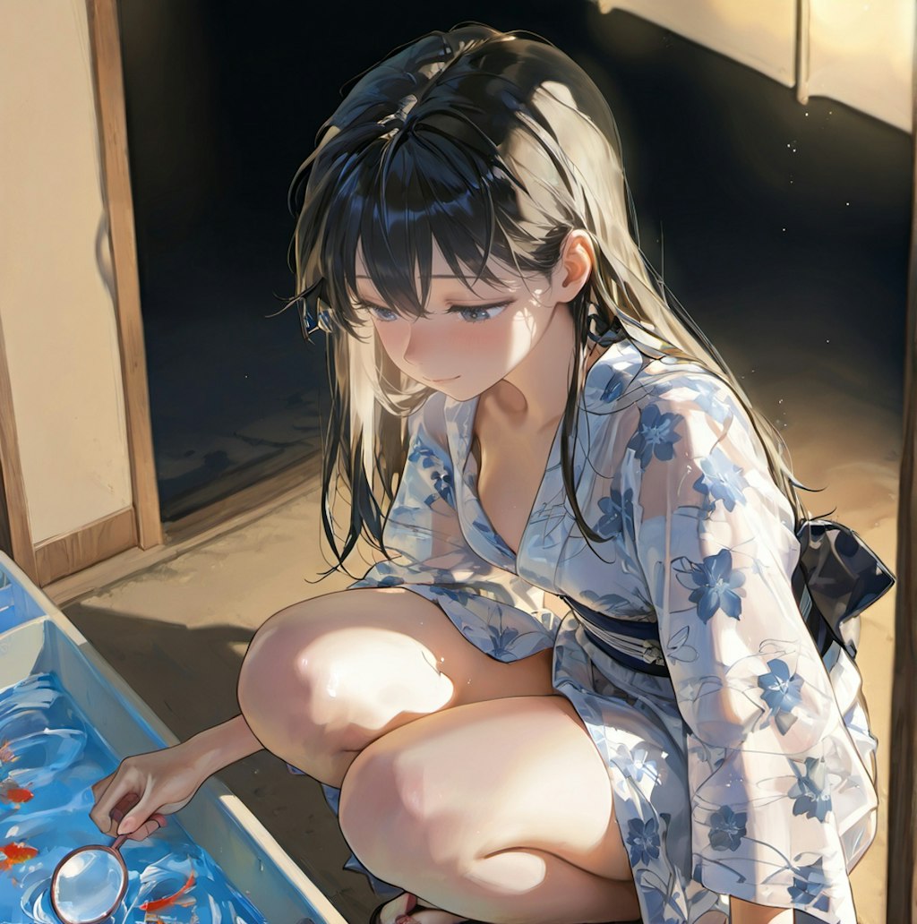 金魚すくい