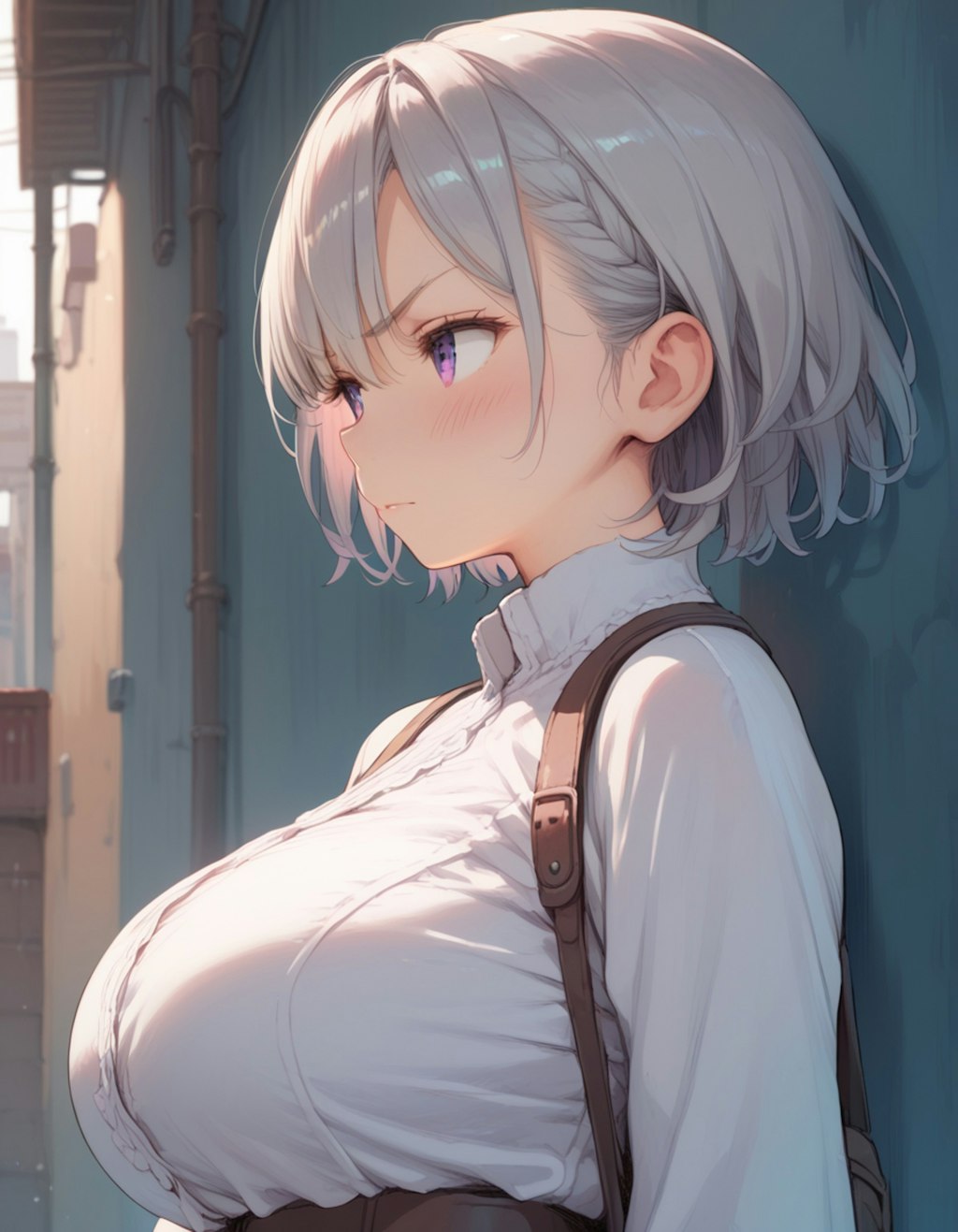 嫌々撮らせてくれる子