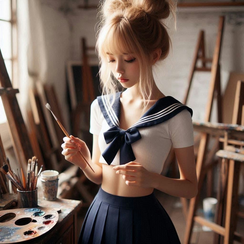 金曜日の金団子 お絵描きの巻