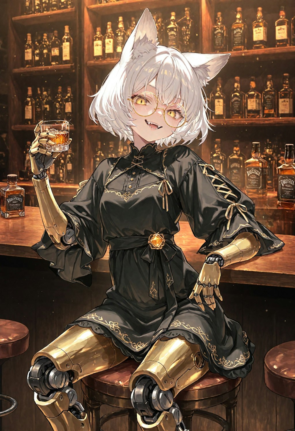 ゴールドな姐さん