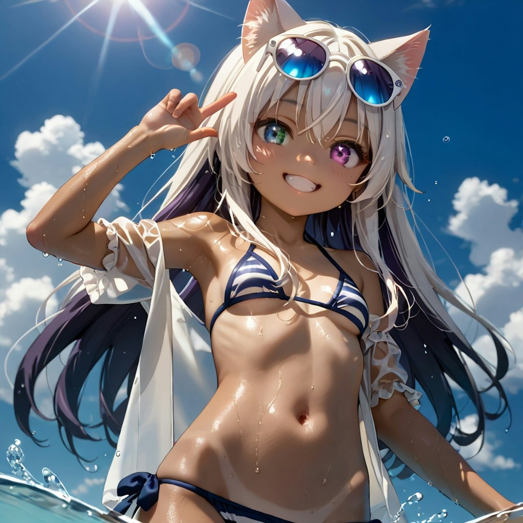 夏だ！海だ！美少女だァー！！