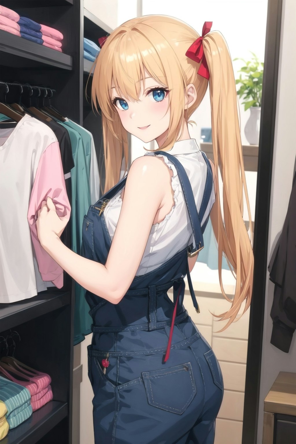 どの服が似合うかなぁ？