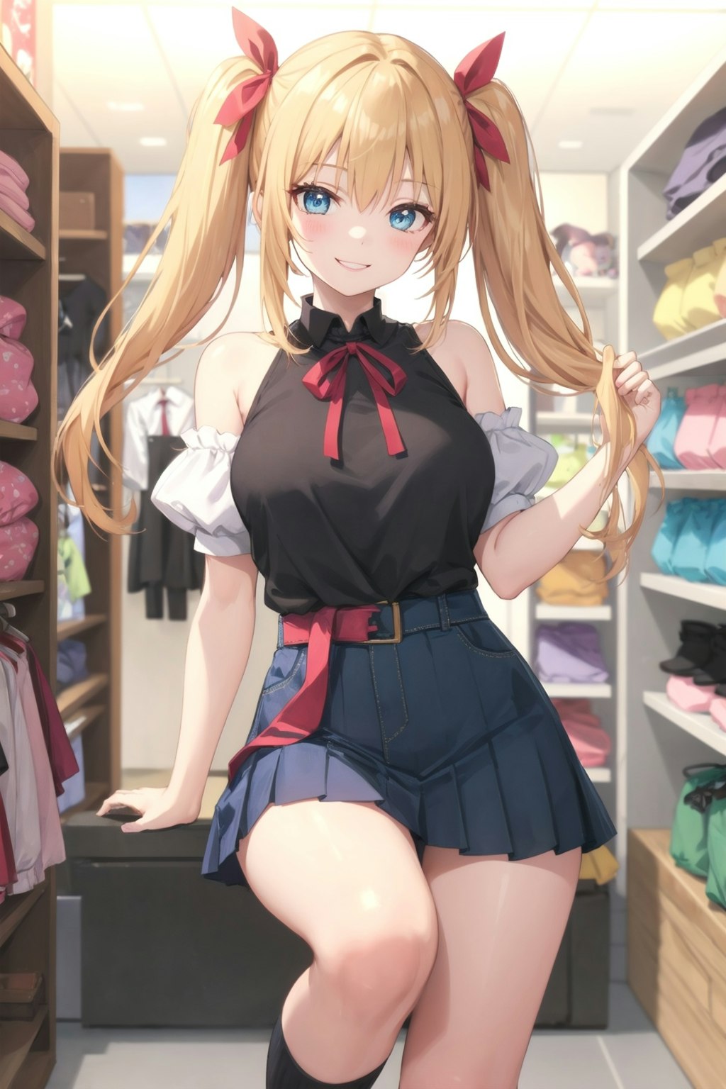 どの服が似合うかなぁ？