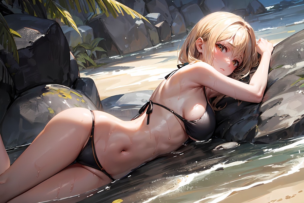 今日の水着枠