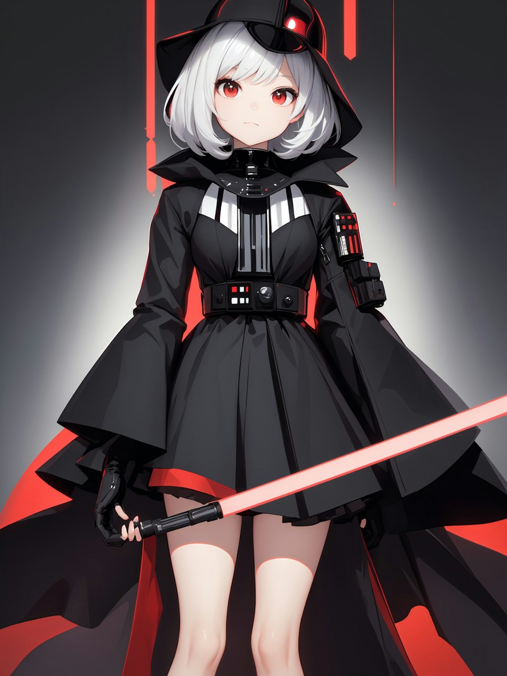 lightsaber girl