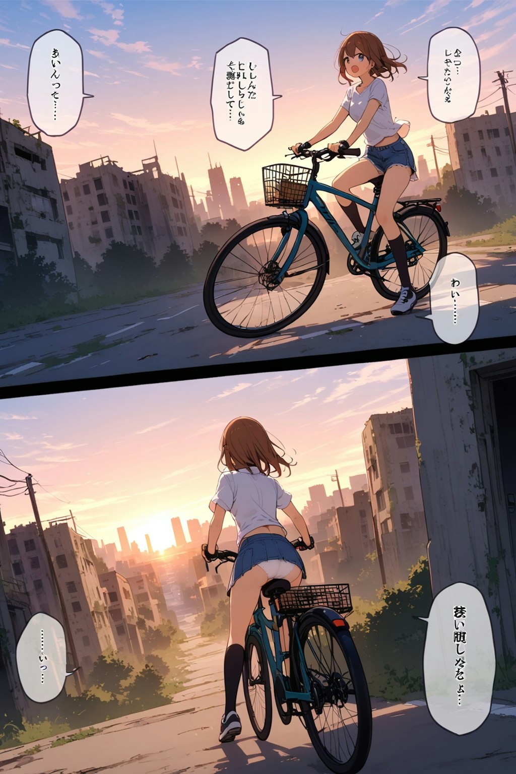 廃墟サイクリング