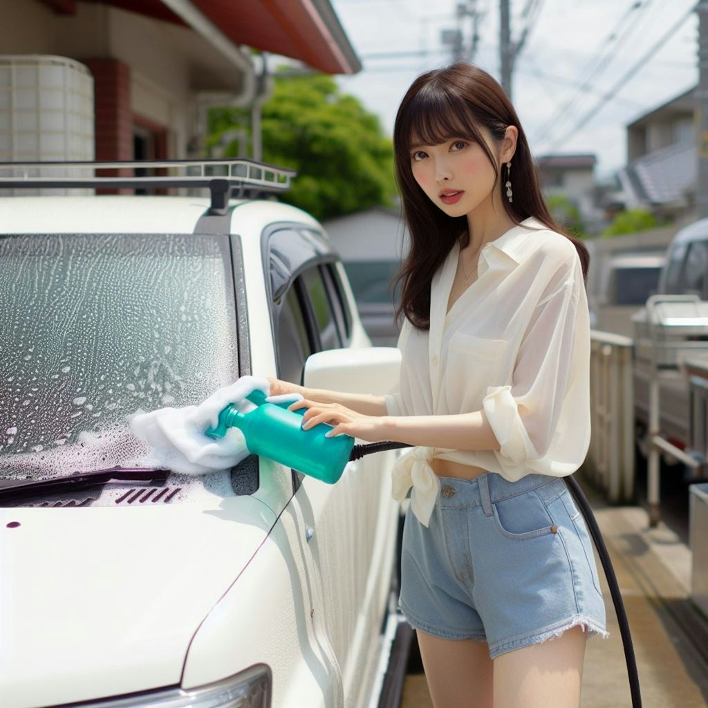 洗車
