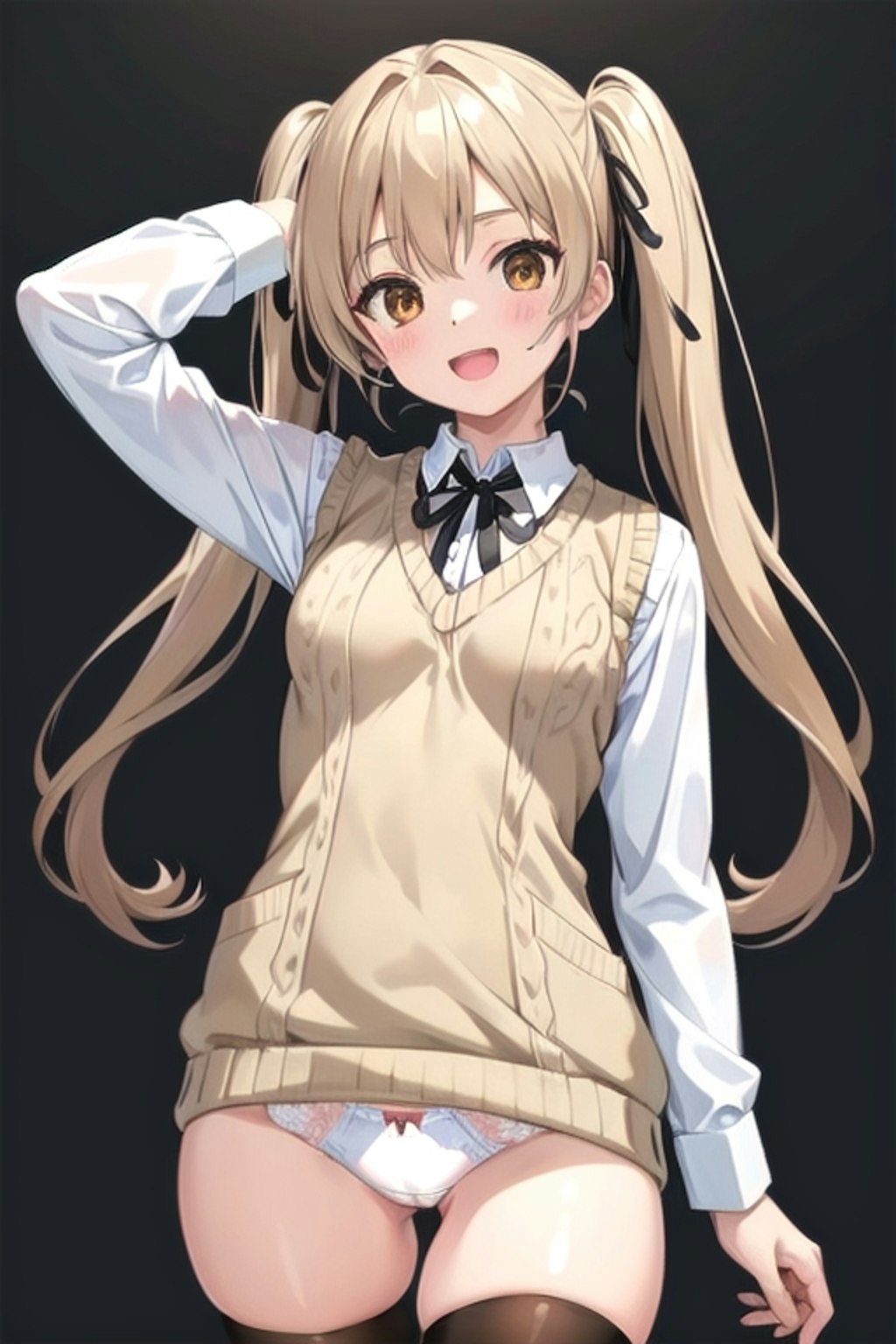 School twintails girl