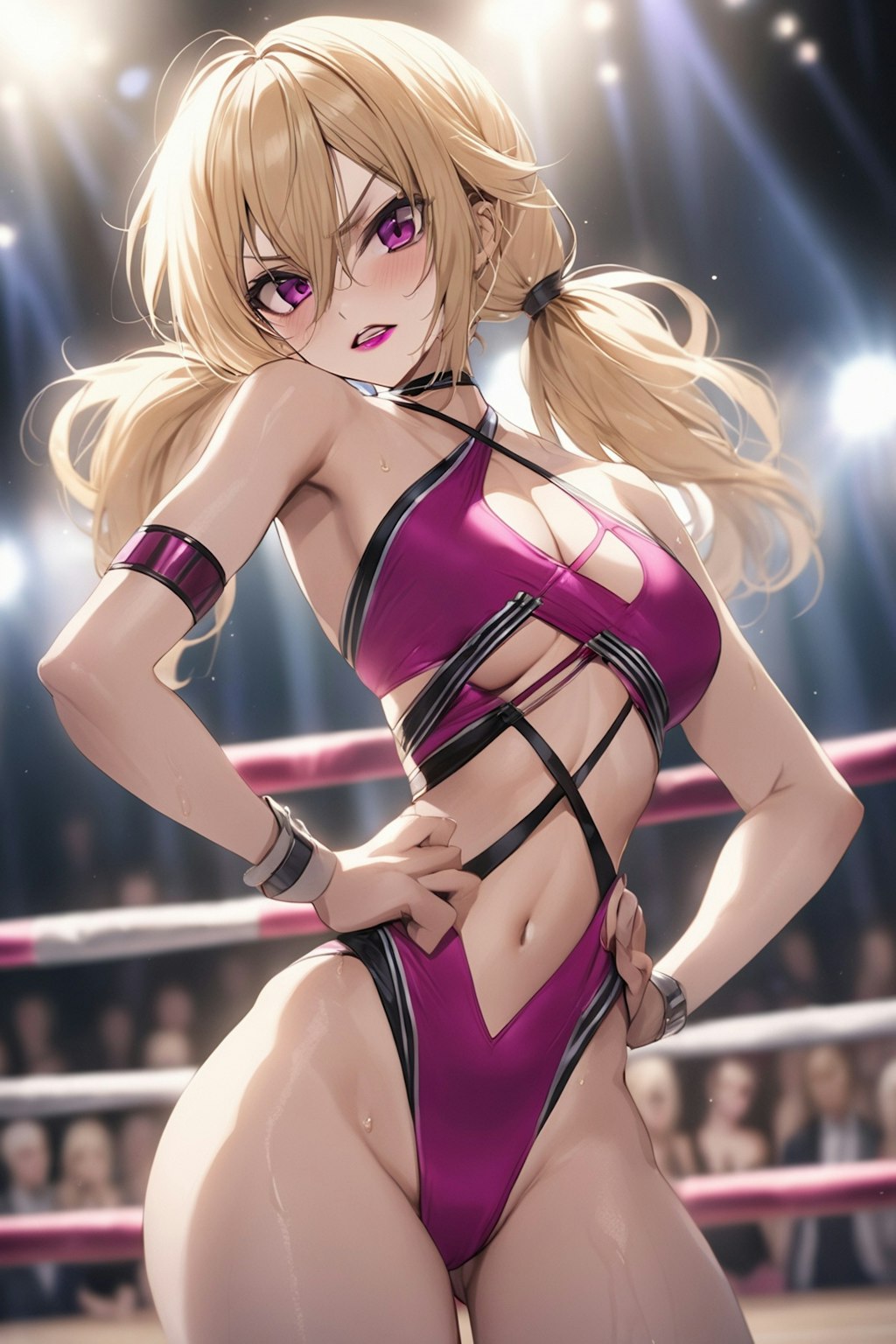 小生意気な新人女子プロレスラー