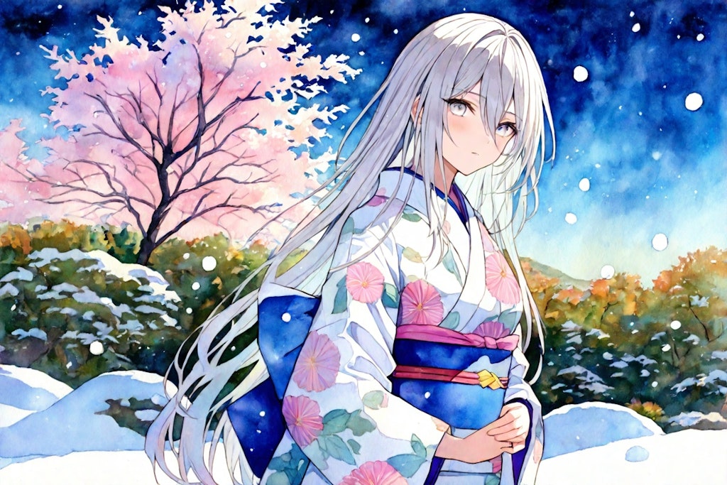 雪桜