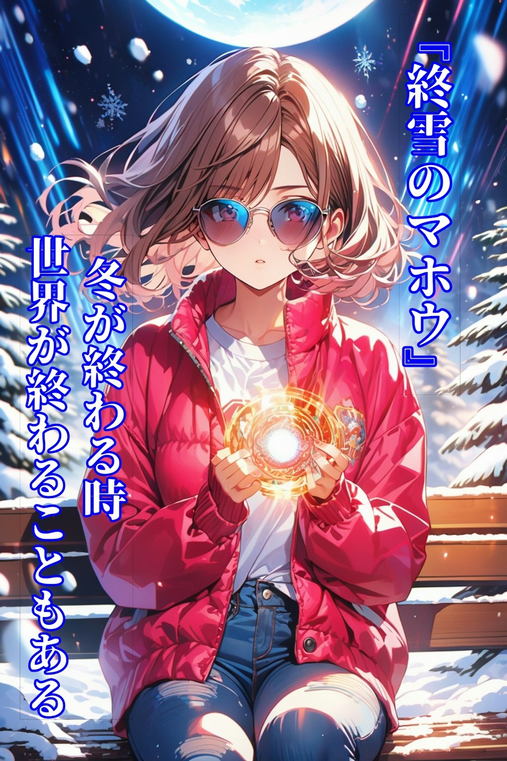 うちのAura『終雪のマホウ』【ニャンノ世界】
