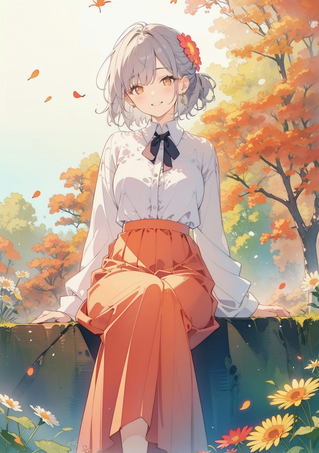 看板娘　autumn