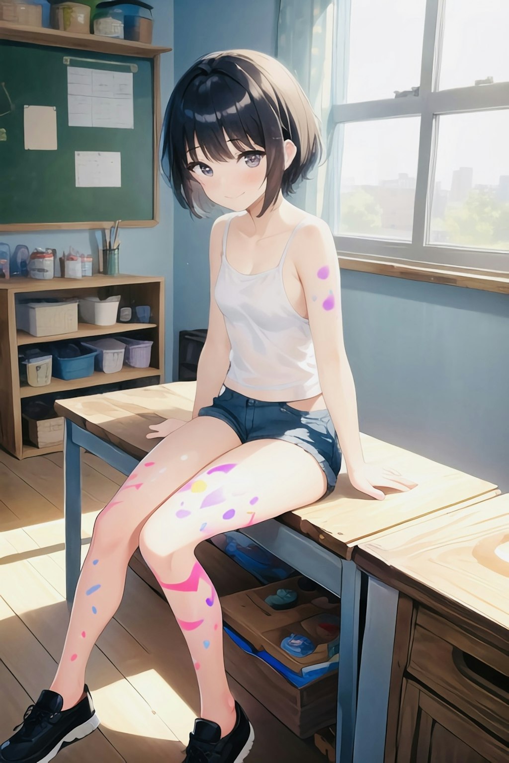 美術部りえちゃん